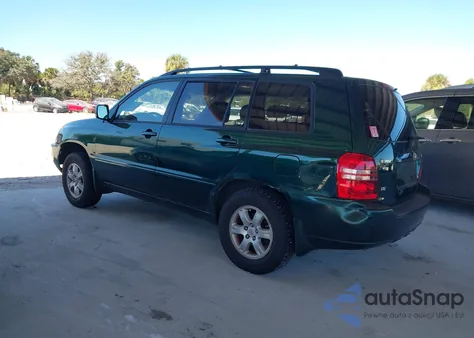 2001 Toyota Highlander V6 из США, поврежденный, VIN JTEHF21A110023742